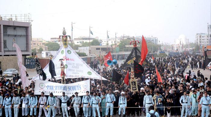 Muharram 9 processions held across Pakistan peacefully amid tight security