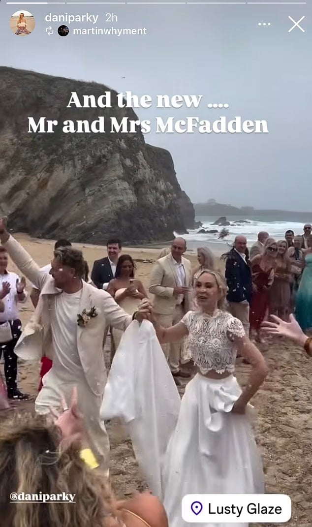 Brian McFadden gets married for third time