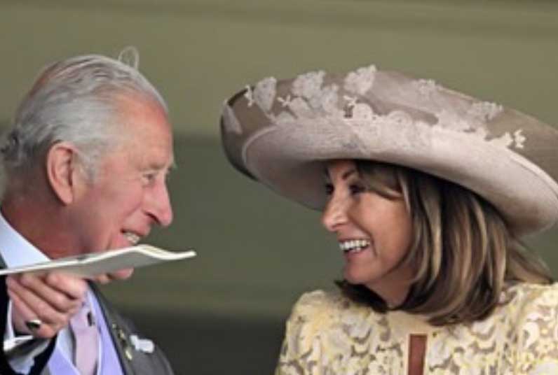Kate Middletons parents join royals to make up for her absence at major event