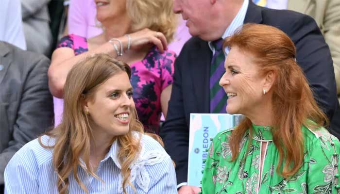 Princess Beatrice, Sarah Ferguson join celebrities at Wimbledon