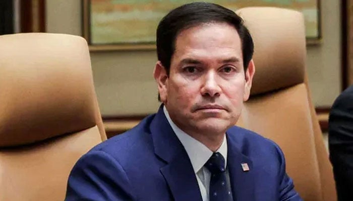 US Secretary of State Marco Rubio looks on during a meeting. — AFP/File