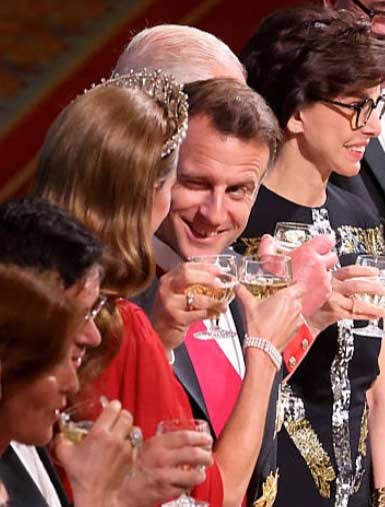 Kate Middleton winked at by French guest in Prince Williams presence