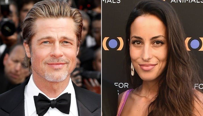 Photo: Brad Pitt trying to placate Ines De Ramon after claims he misses Angelina Jolie kids: Source