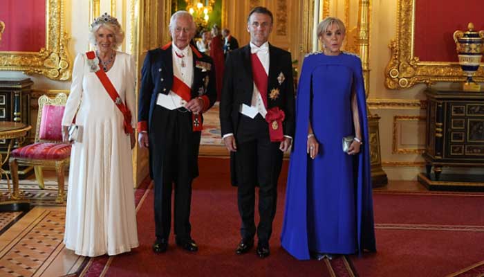 Queen Camilla gets roasted over awkward photo with guests