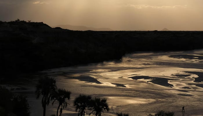 A view of the Turkwel River in Turkana, northern Kenya, where dental fossils containing ancient peptides — strings of molecules called amino acids that are the building blocks of proteins — were found, in this undated handout photograph released on July 9, 2025. — Reuters