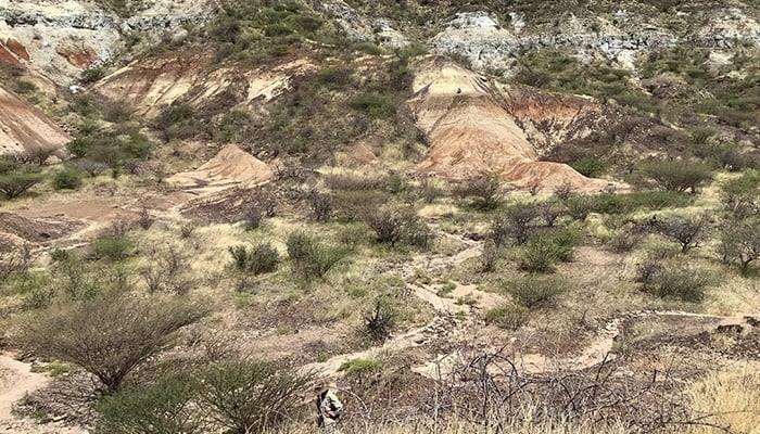 The site of Buluk located near Lake Turkana, northern Kenya, is seen in this undated handout photograph released on July 9, 2025. — Reuters