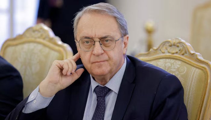 Russian Deputy Foreign Minister Mikhail Bogdanov attends a meeting of Foreign Minister Sergei Lavrov with Sudanese Foreign Minister Ali Yousuf Al-Sharif in Moscow, Russia, February 12, 2025. — Reuters
