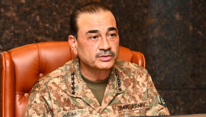 Field Marshal Syed Asim Munir, Chief of Army Staff, chairs the 271st Corps Commanders’ Conference (CCC) at the General Headquarters (GHQ) in Rawalpindi, on July 10, 2025. — ISPR