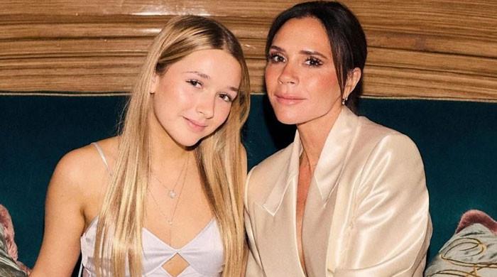 Harper Beckham showcasing her style