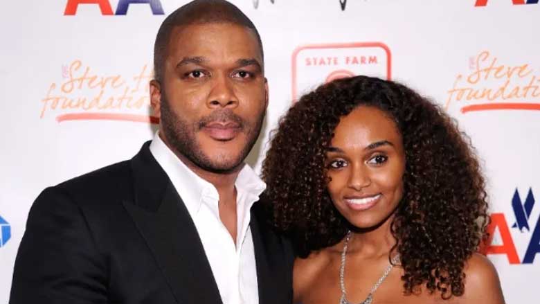 Tyler Perry with former wife  Gelila Bekele: File photo