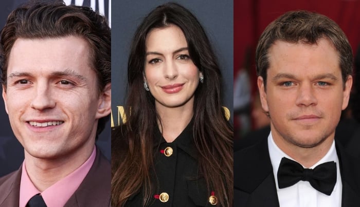 Photo: Tom Holland gives The Odyssey co-stars Matt Damon, Anne Hathaway new name