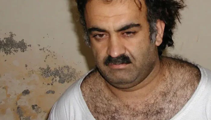 Khalid Sheikh Mohammed, seen here in 2003, has been held at Guantanamo Bay. — Pentagon/File