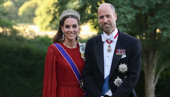 Princess Beatrices husband reacts to Prince William and Kates joint appearance