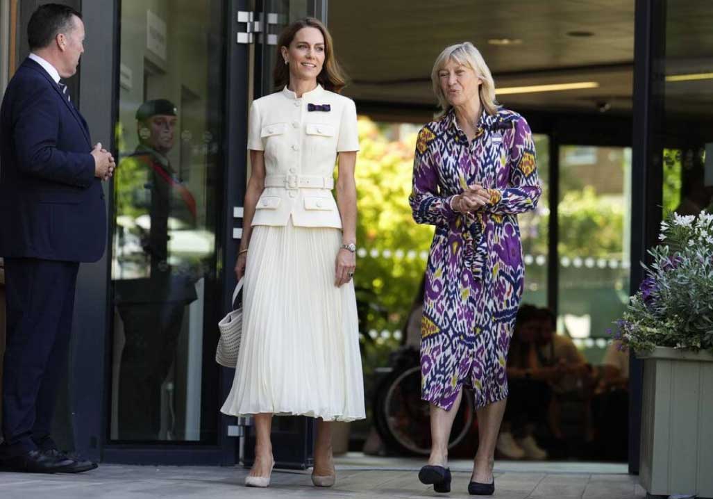 Kate Middleton is back! Princess of Wales arrives at Wimbledon in style