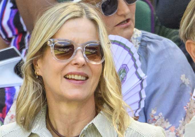 Kate Middleton had just one royal beside her at Wimbledon