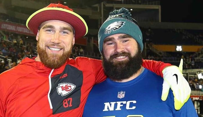 Photo: Jason Kelce gushes over brother, Taylor Swifts beau Travis Kelce: Best friend