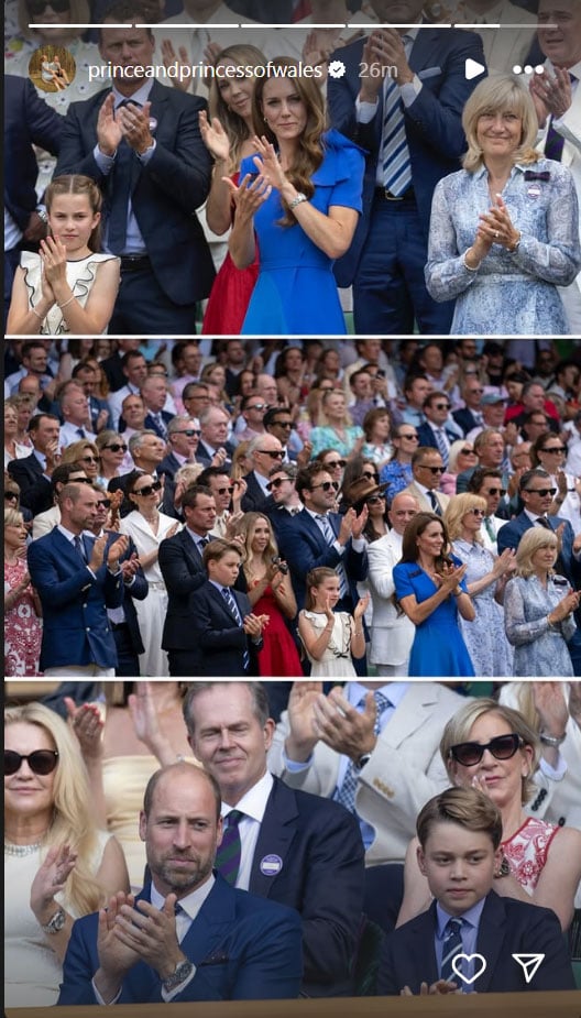Prince William, Kate Middleton show off personalized moments from Wimbledon with George, Charlotte