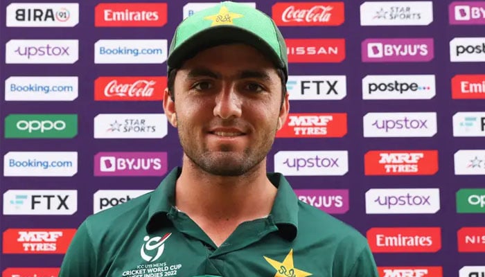 Pakistani cricketer Haseebullah Khan. — PCB/File