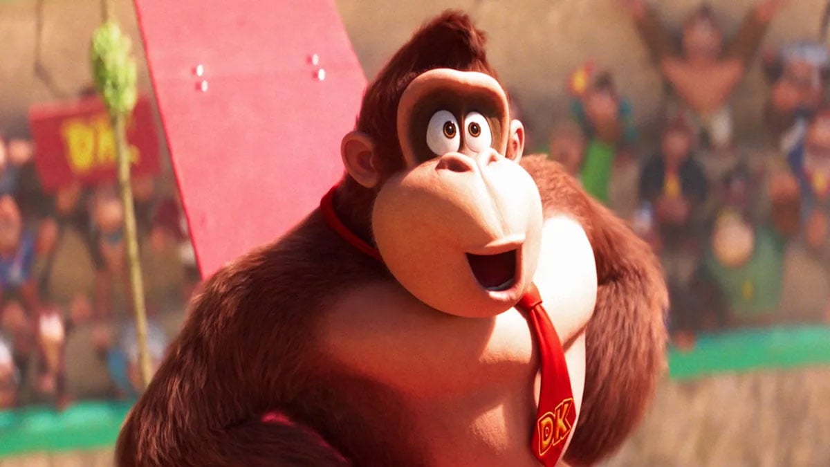Seth Rogen voiced Donkey Kong in Super Mario Bros.