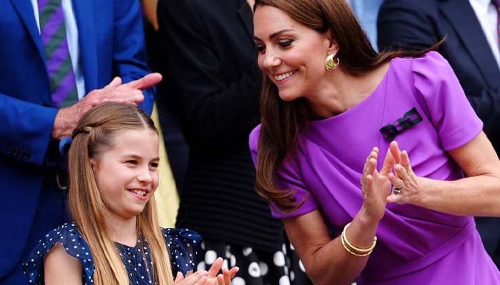 Kate Middleton asks Charlotte to stop in adorable Wimbledon moment