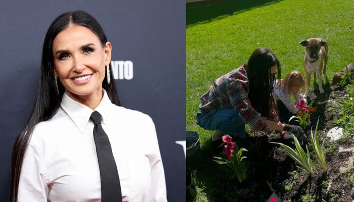 Demi Moore shares sweet moments with granddaughter Louetta