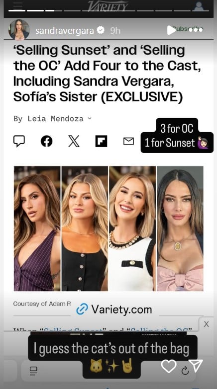 Sofía Vergaras sister Sandra and three new realtors join Selling Sunset