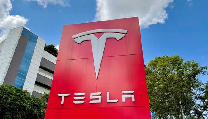 A view of the Tesla service centre in Singapore July 16, 2022. — Reuters