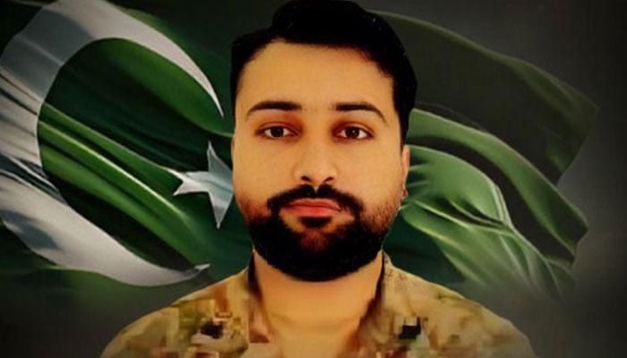 34-year-old Major Syed Rabnawaz Tariq who embraced martyrdom. — ISPR
