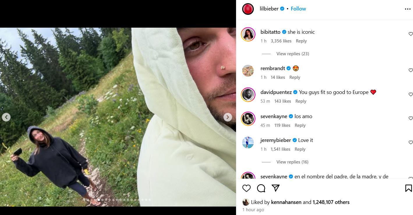 Justin Bieber squashes marriage woe rumors with tribute post to wife Hailey