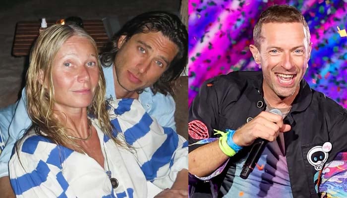 Gwyneth Paltrows husband freaks out as ex Chris Martin gets too close