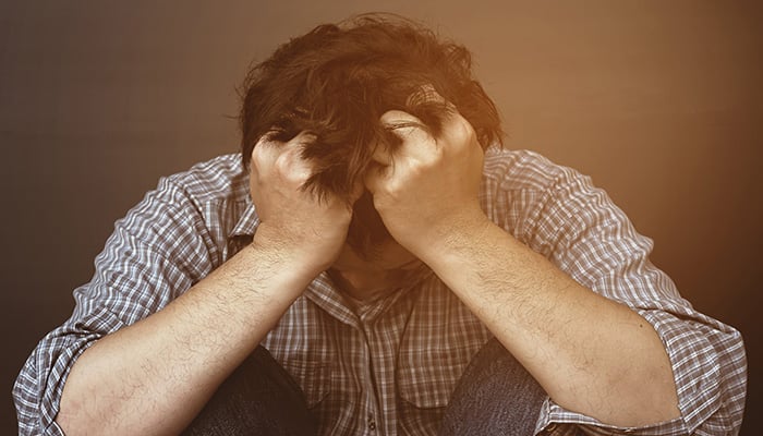 15% of Pakistani youth suffer from mental health disorders: expert 1 Representational image shows man suffering from depression. — Freepik