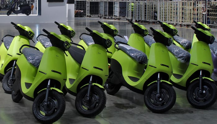 Representational image of e-bikes. — Reuters