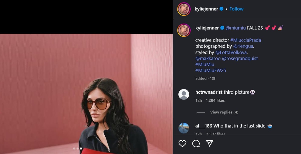 Kylie Jenner receives brutal response to new fashion shoot