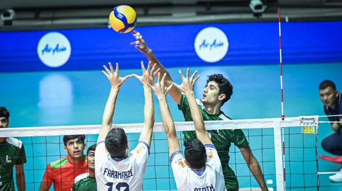 Pakistan stun Iran in dramatic final to clinch Asian U16 Volleyball title  www.geo.tv