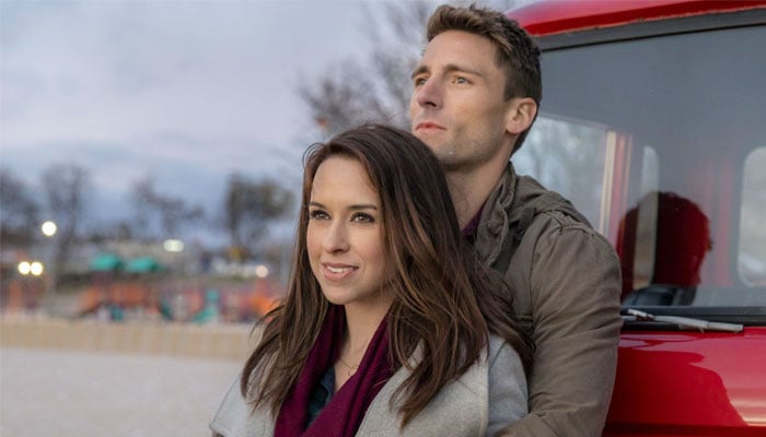 Lacey Chaberts festive comeback with Andrew Walker