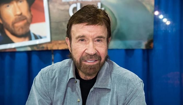 Chuck Norris is in fine physical and mental shape Source