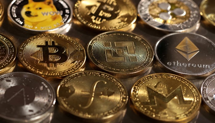Representations of cryptocurrencies are seen in this illustration, August 10, 2022. — Reuters