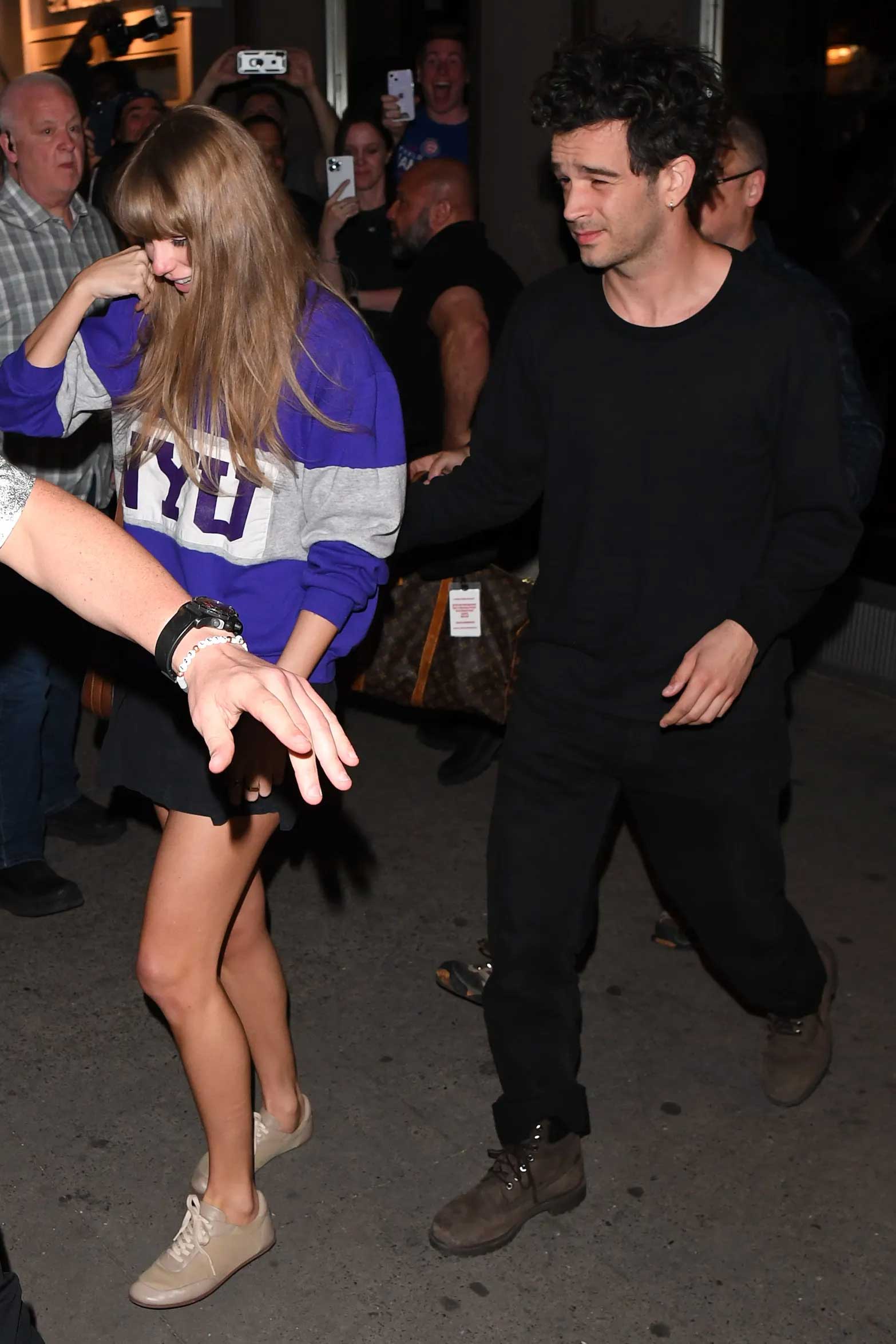 Taylor Swift with Matty Healy