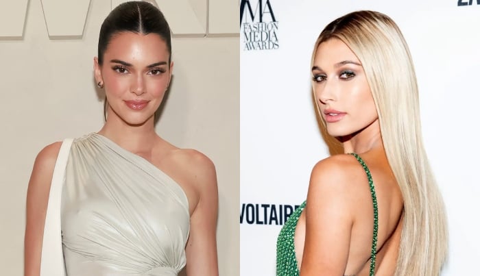 Photo: Hailey Baldwins mystery woman revealed to be Kendall Jenner