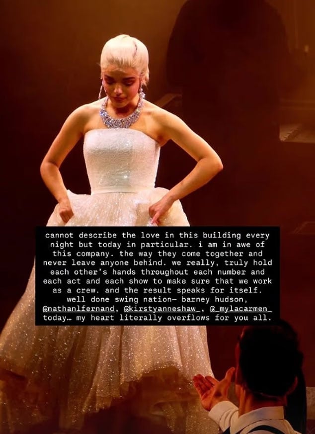 Rachel Zegler speaks out after leaving Evita mid-performance