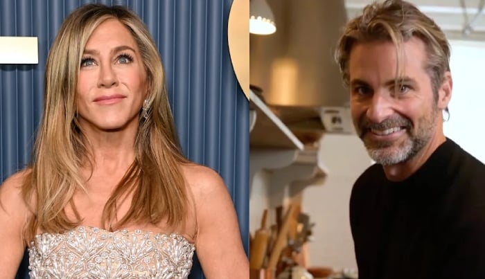 Photo: Jennifer Anistons beau Jim Curtis praised for being fantastic partner