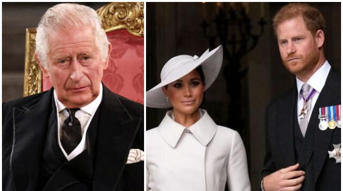King Charles and Prince Harry