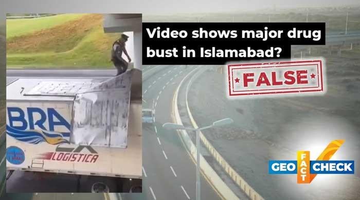 Fact-check: Viral drug bust video misattributed to Islamabad