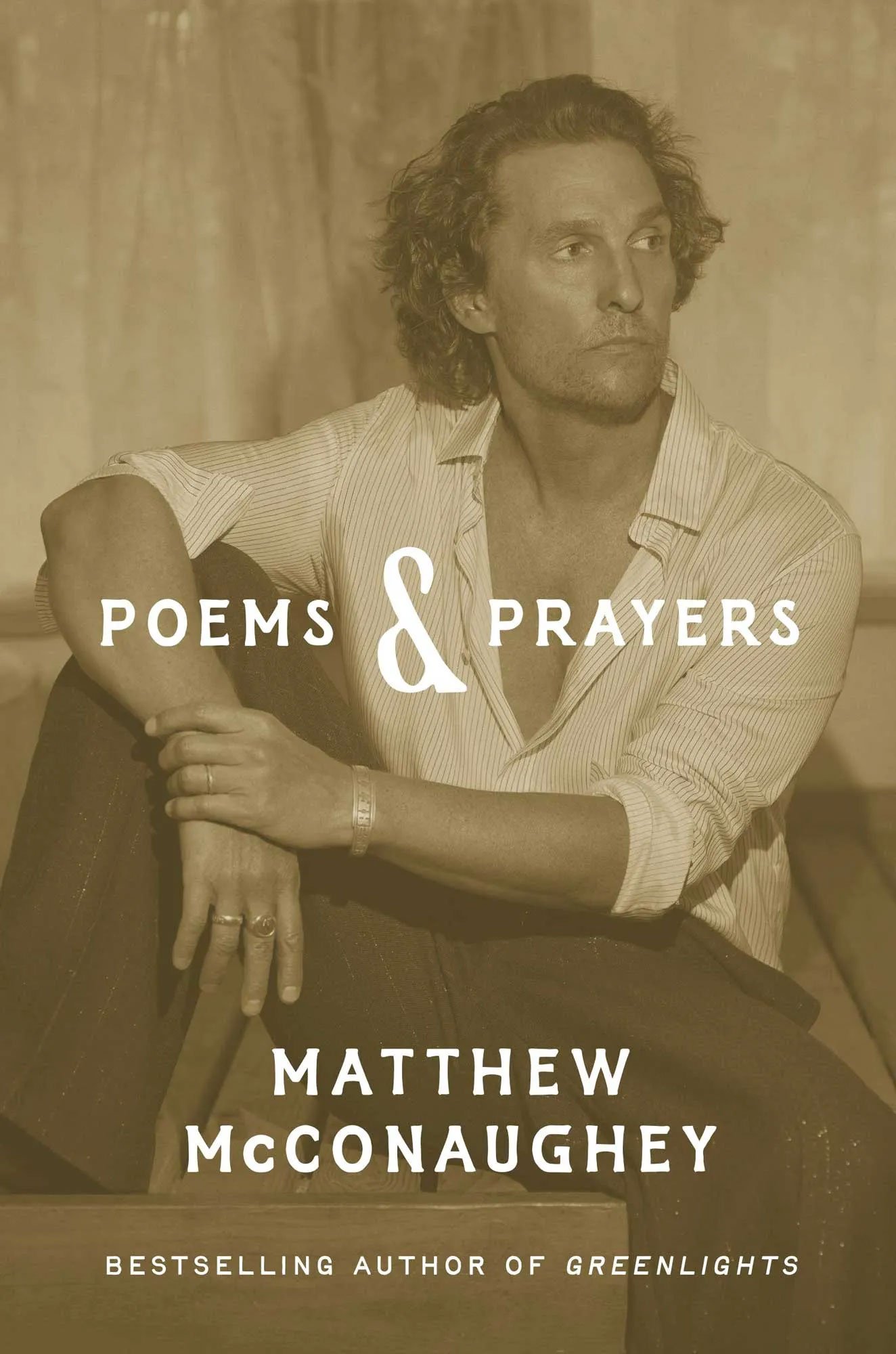Matthew McConaughey gears up for Poems & Prayers book tour