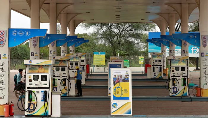 A Bharat Petroleum fuel station is pictured in Gurugram, India, June 4, 2025. — Reuters
