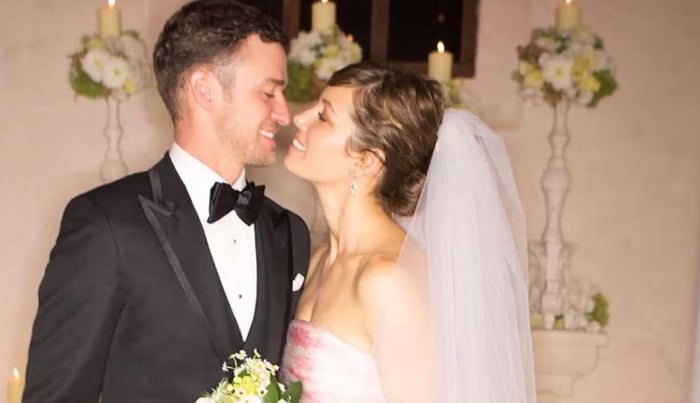 Photo: Justin Timberlake and Jessica Biel tied the knot in October 2012