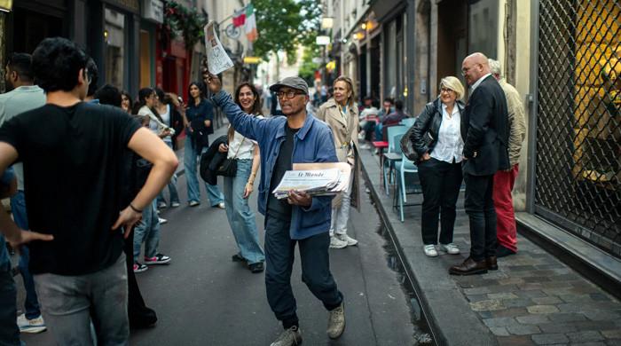 Pakistani-born Paris newspaper halker honoured with France's top award