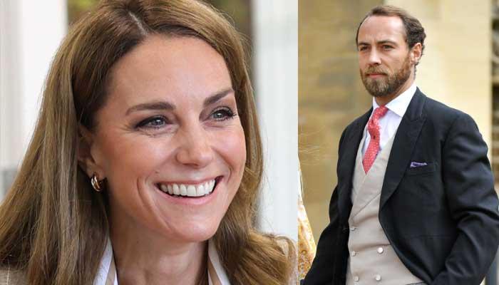 Kate Middleton and her brother James Middleton