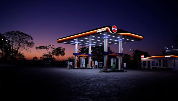 A man stands at an Indian Oil fuel station in Sonipat, India, March 5, 2025. — Reuters