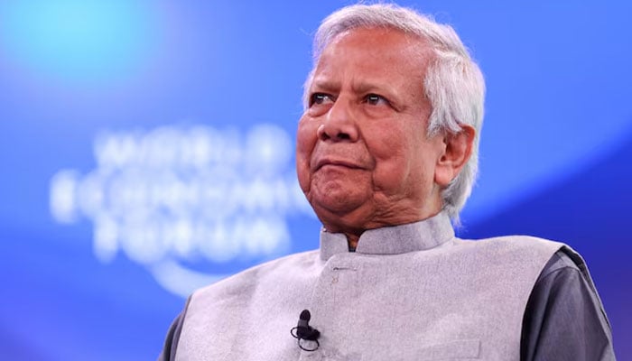 Muhammad Yunus, Chief Adviser of the Government of Bangladesh, attends the 55th annual World Economic Forum (WEF) meeting in Davos, Switzerland, January 23, 2025. — Reuters